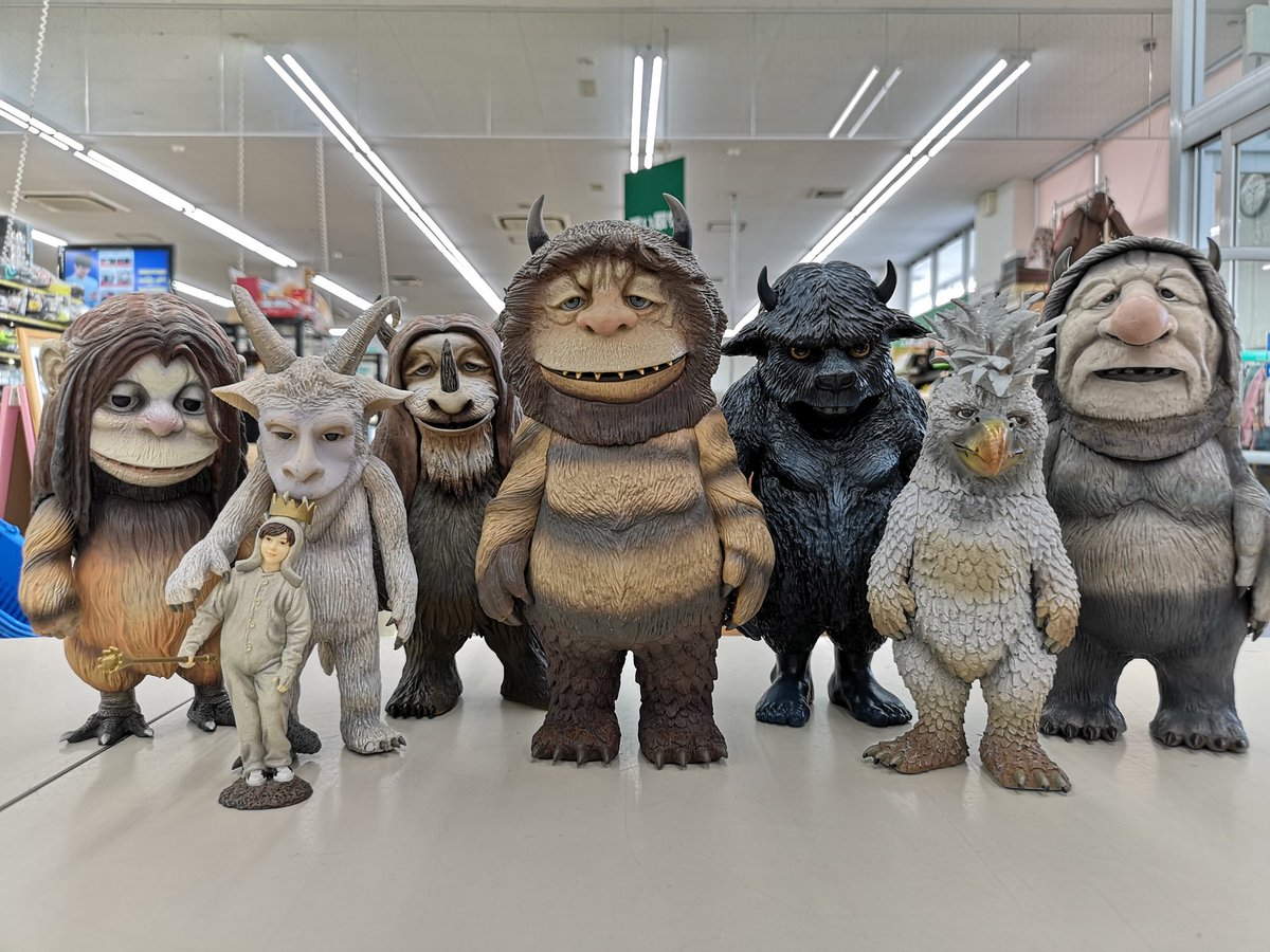 メディコムトイ #かいじゅうたちのいるところ 全種セット 入荷しました