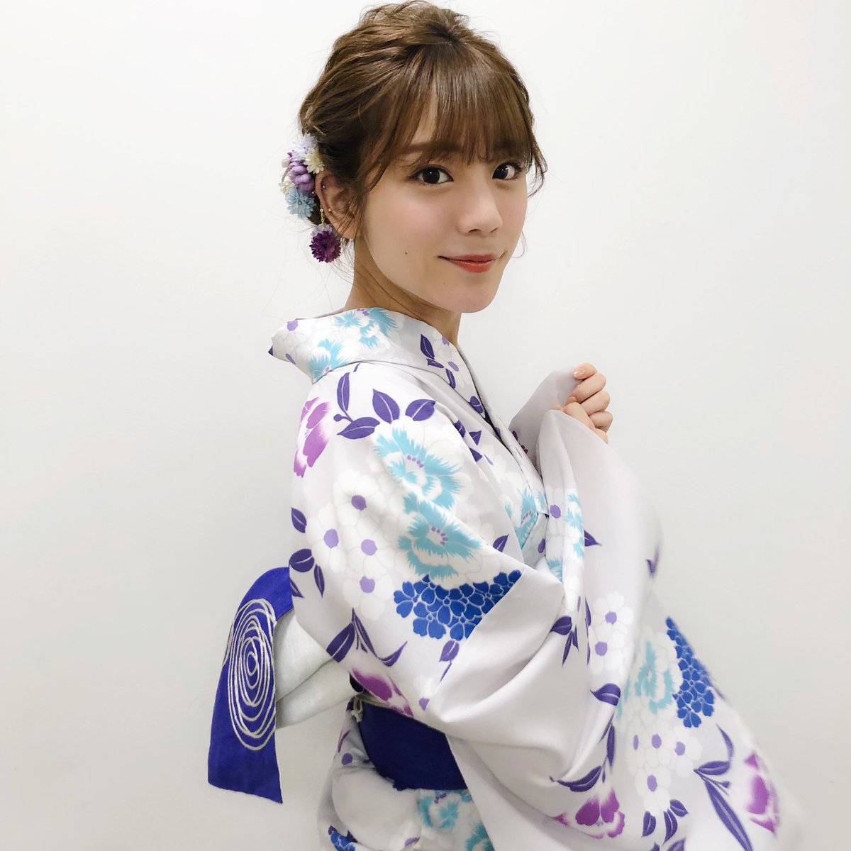 あさっては七夕🎋ということで、今朝のZIP!では浴衣を着させていただき