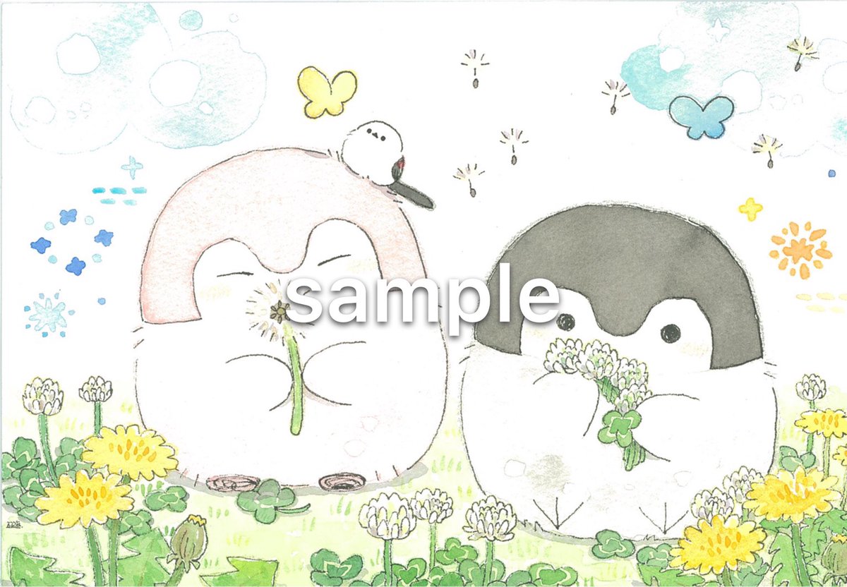 コウペンちゃんといつもいっしょな原画展では書き下ろし原画、複製原画