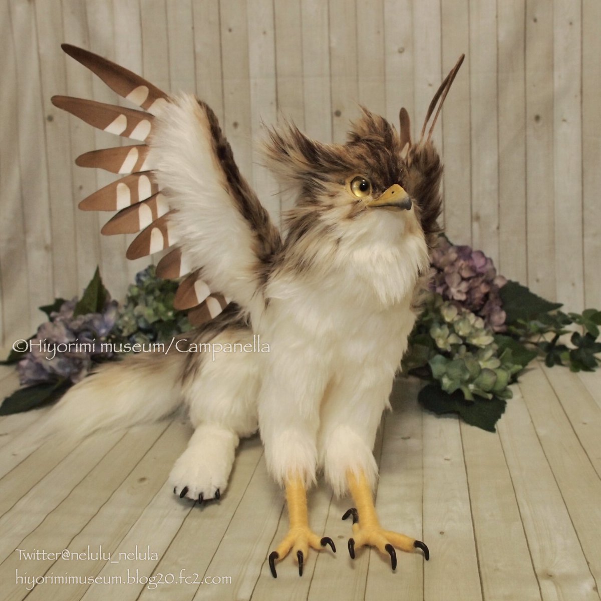 幻獣ドール、グリフィン出来上がりましたー！翼の構造、全体の骨格など