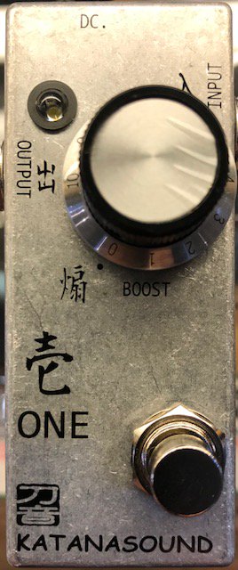 つくば店】Katanasound One Booster “壱” 入荷！ 限りなくローノイズ