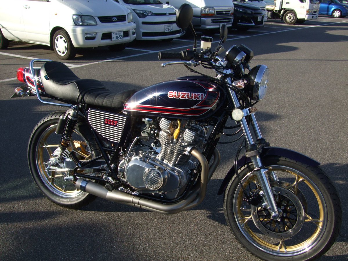 GS400をE2ワイドラインにカスタムペイントしました！ 15年位前に流行っ