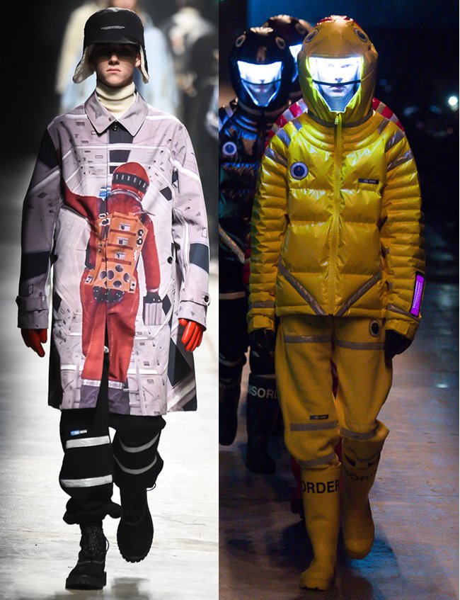 アンダーカバー 18年秋冬コレクション 全ルック公開 - 『2001年宇宙の