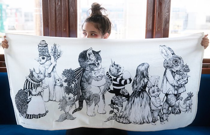 ヒグチユウコ】バスタオル ヒグチユウコバスタオル ヒグチユウコ