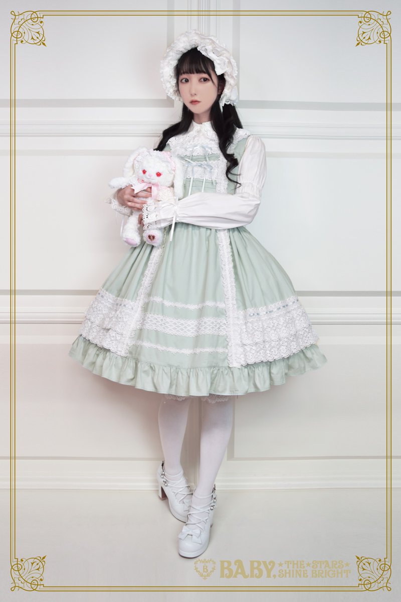 ⭐︎BABY新作情報⭐︎】レースフリルジャンパースカート/¥27,280（税込