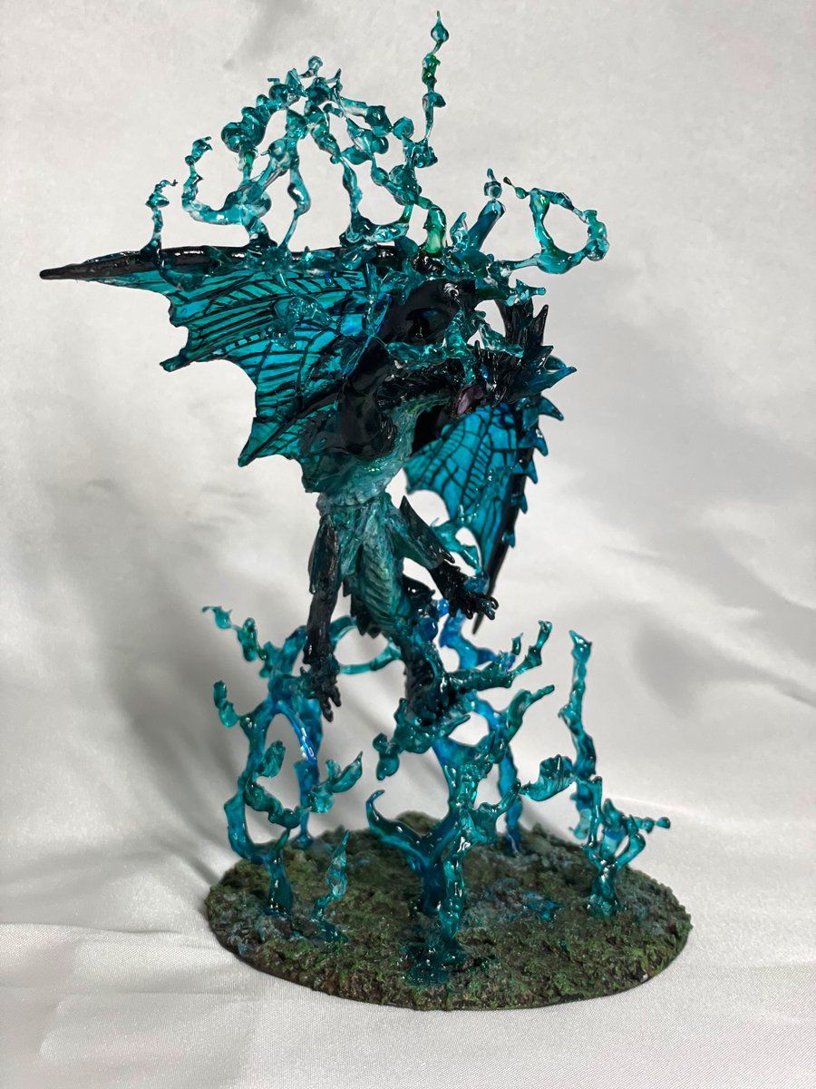 ライゼクスのフィギュアを二つ名モンスター青電主ライゼクスに改造して