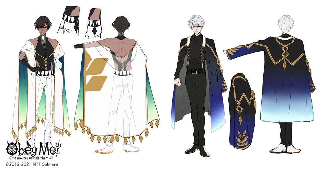 シメオン、ソロモンの衣装の細部の情報を入手しました😉 腰部分の構造