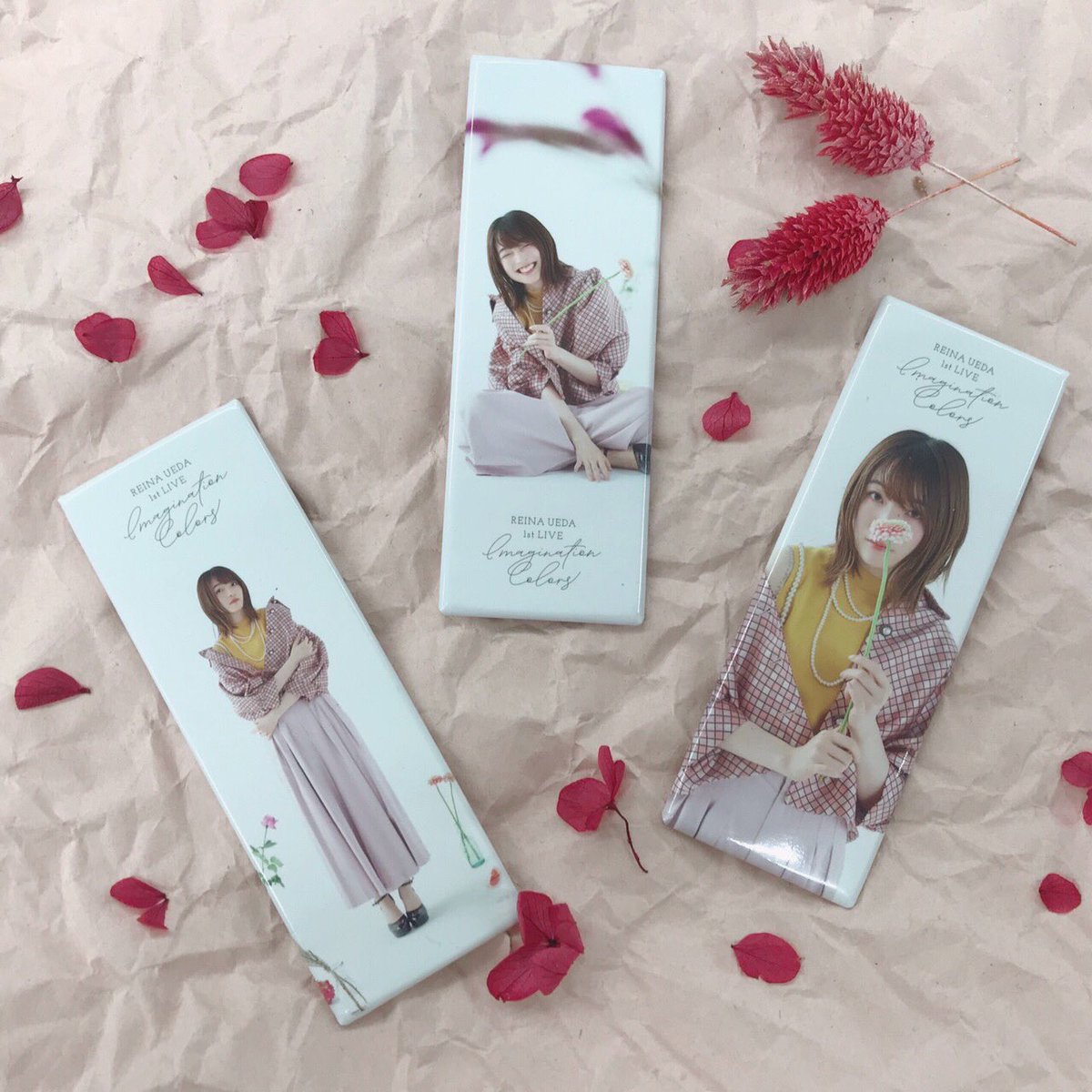 上田麗奈 1st LIVE Imagination Colors グッズ紹介＊ ＜ランダム缶