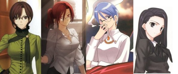 同一人物とは思えない画像を貼れ 蒼崎橙子さん用のタグかな