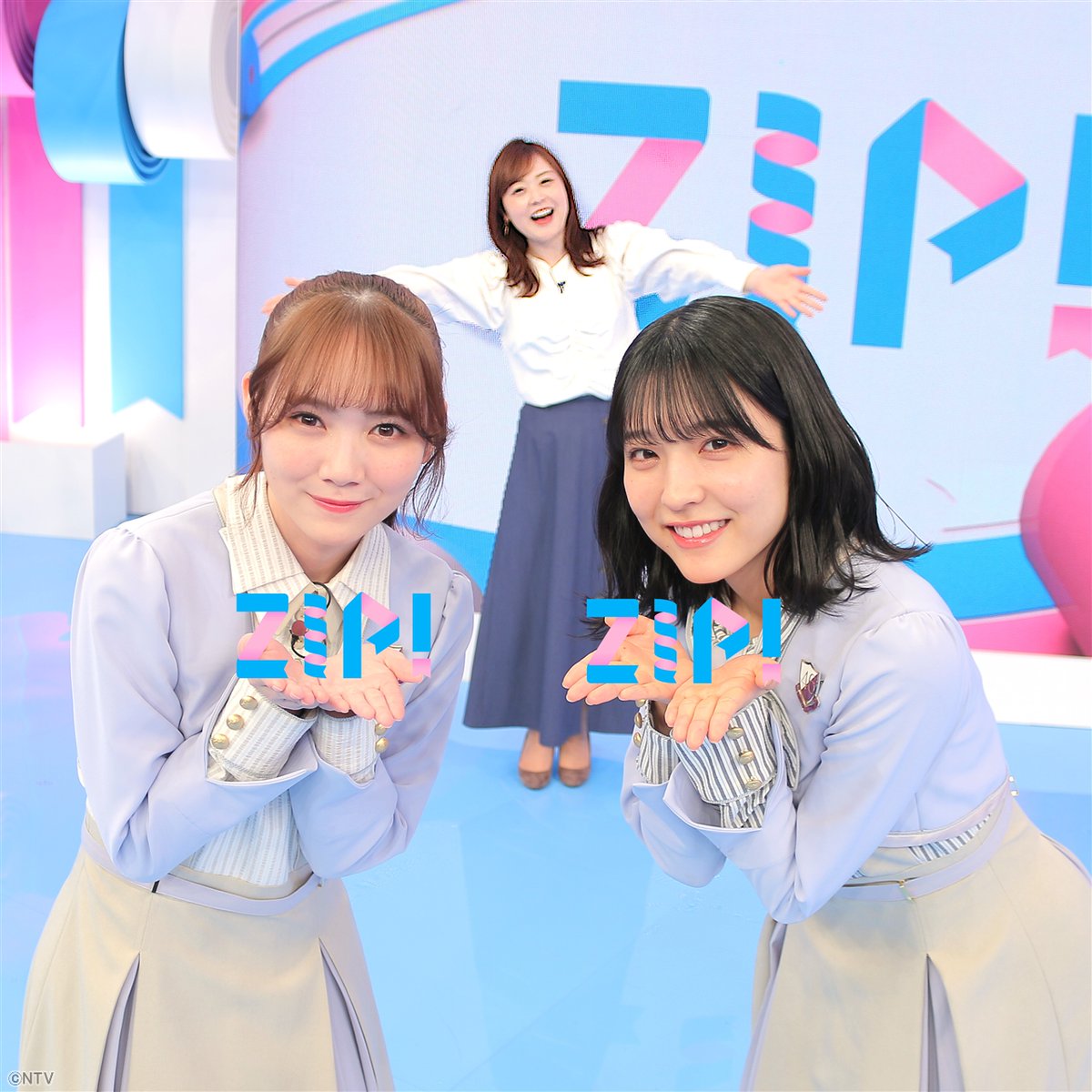 ✨生まれ変わった✨ ZIP!のスタジオにようこそ🤗 生でのコント😳 緊張