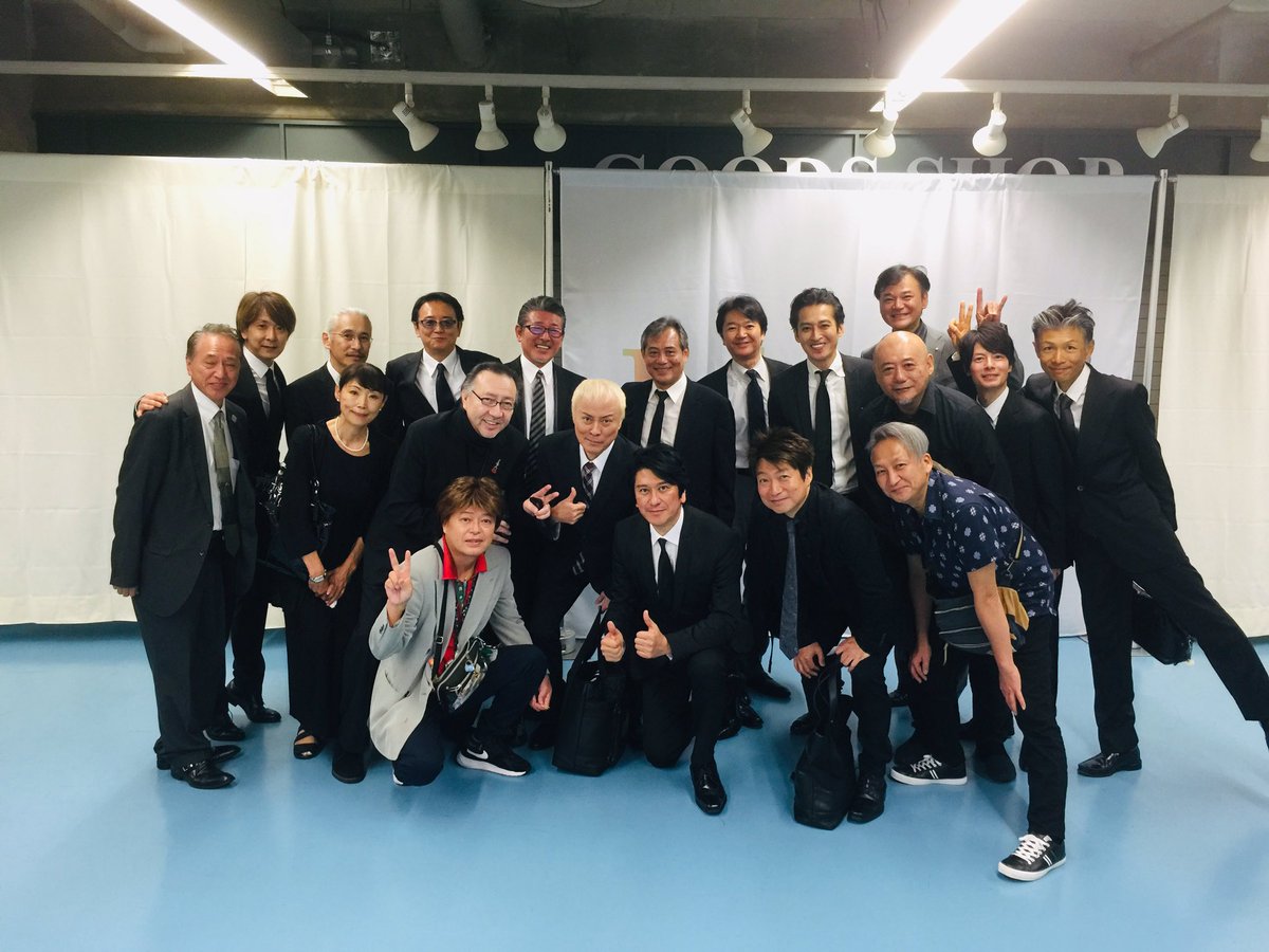 ジャニーさんのお別れ会で懐かしいジャニーズOB達と再会出来て嬉しかっ