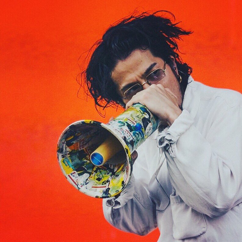 ㅤ 三代目拡声器. @yulustreet に ペイントしてもらった. 渋いしょ