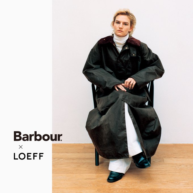 Special Item】＜LOEFF（ロエフ）＞別注の＜Barbour（バブアー