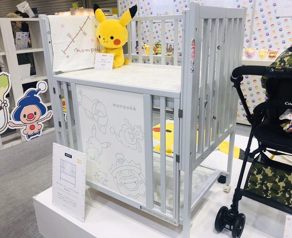 イベントレポート👶 なんとモンポケのベビーベッドが登場！くすんだ