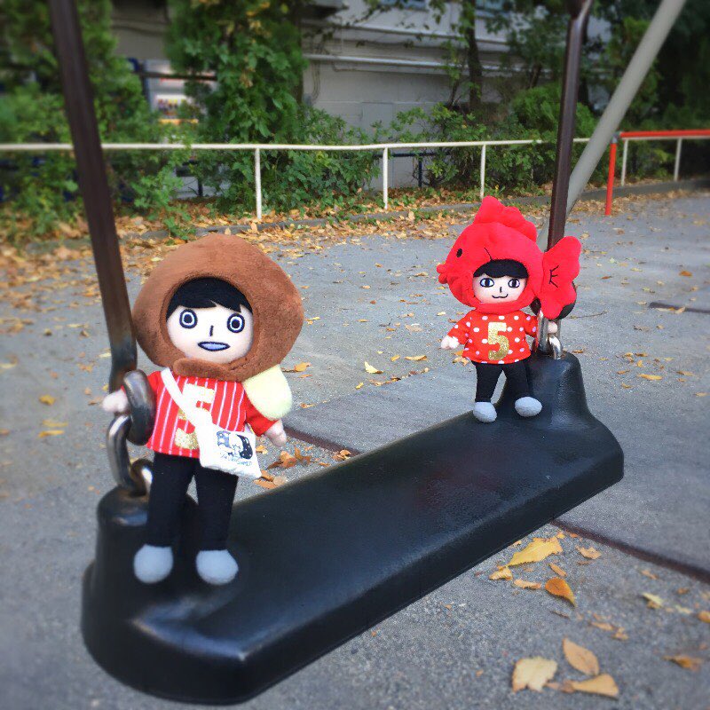 しめじぬいホルダー】 祝5周年！復刻！しめじぬいホルダー👏🏻‼︎ 今回