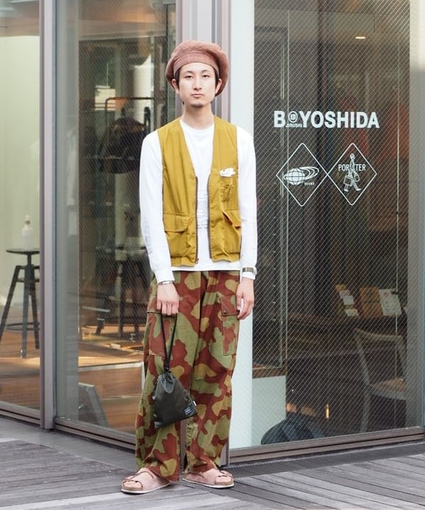 レザー巾着 WAKOMARIA×PORTER