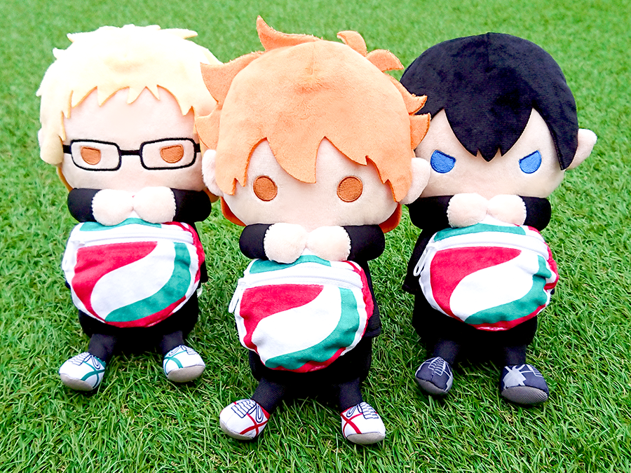 JUMP SHOPでも8/7(金)より発売！ 『ハイキュー!!』マスコットBIGポーチ