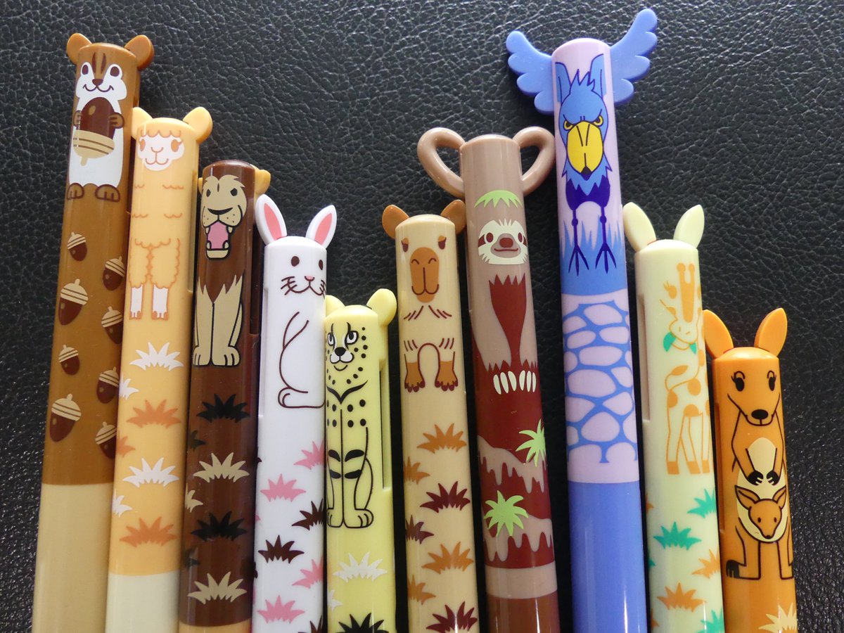 ZOOMO SHOP取扱商品＊ボールペン＊ かわいいボールペンも健在です