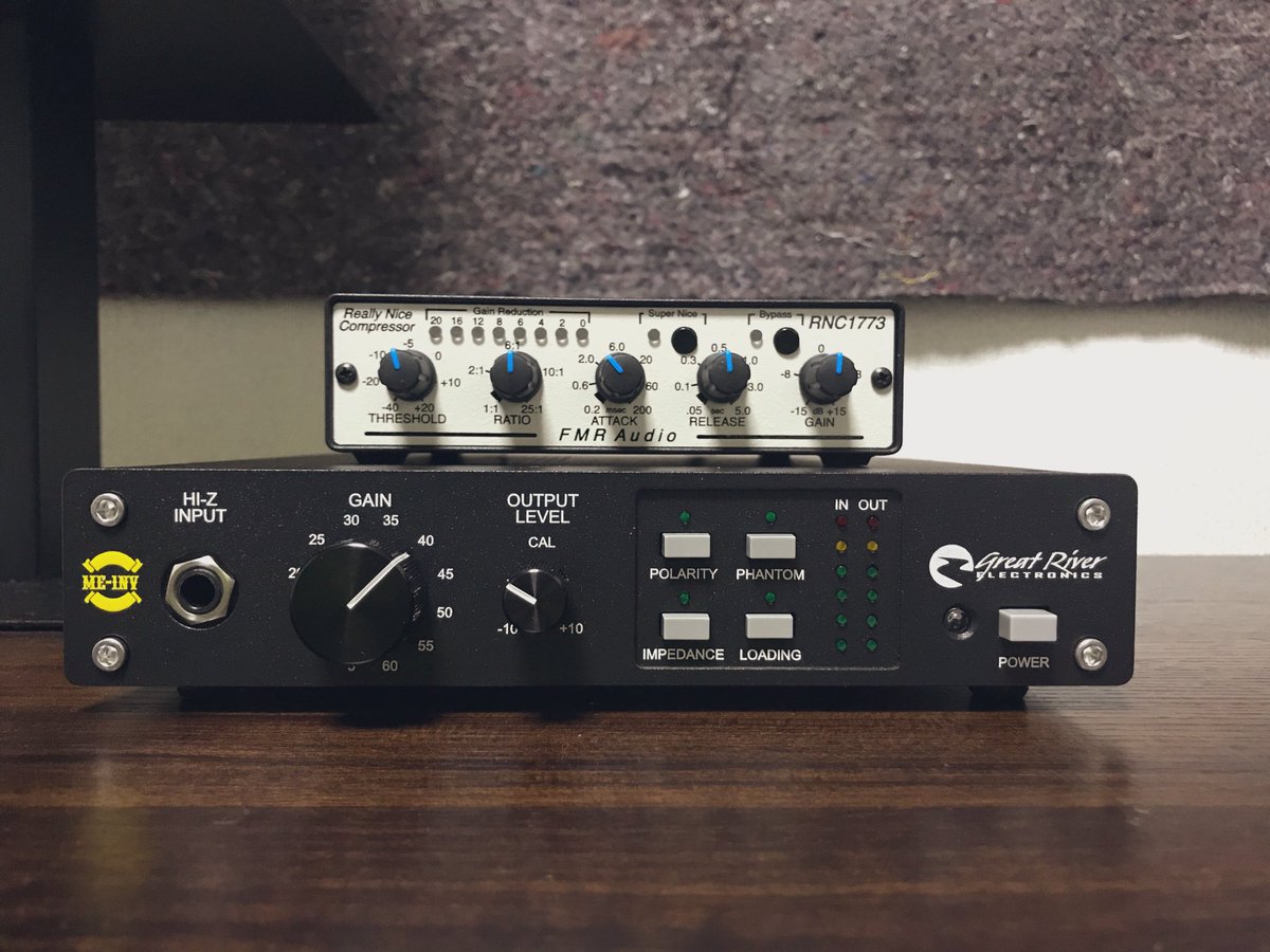 遂に届きました。 Great River ME-1NV 注文から3週間かかりました！ 初