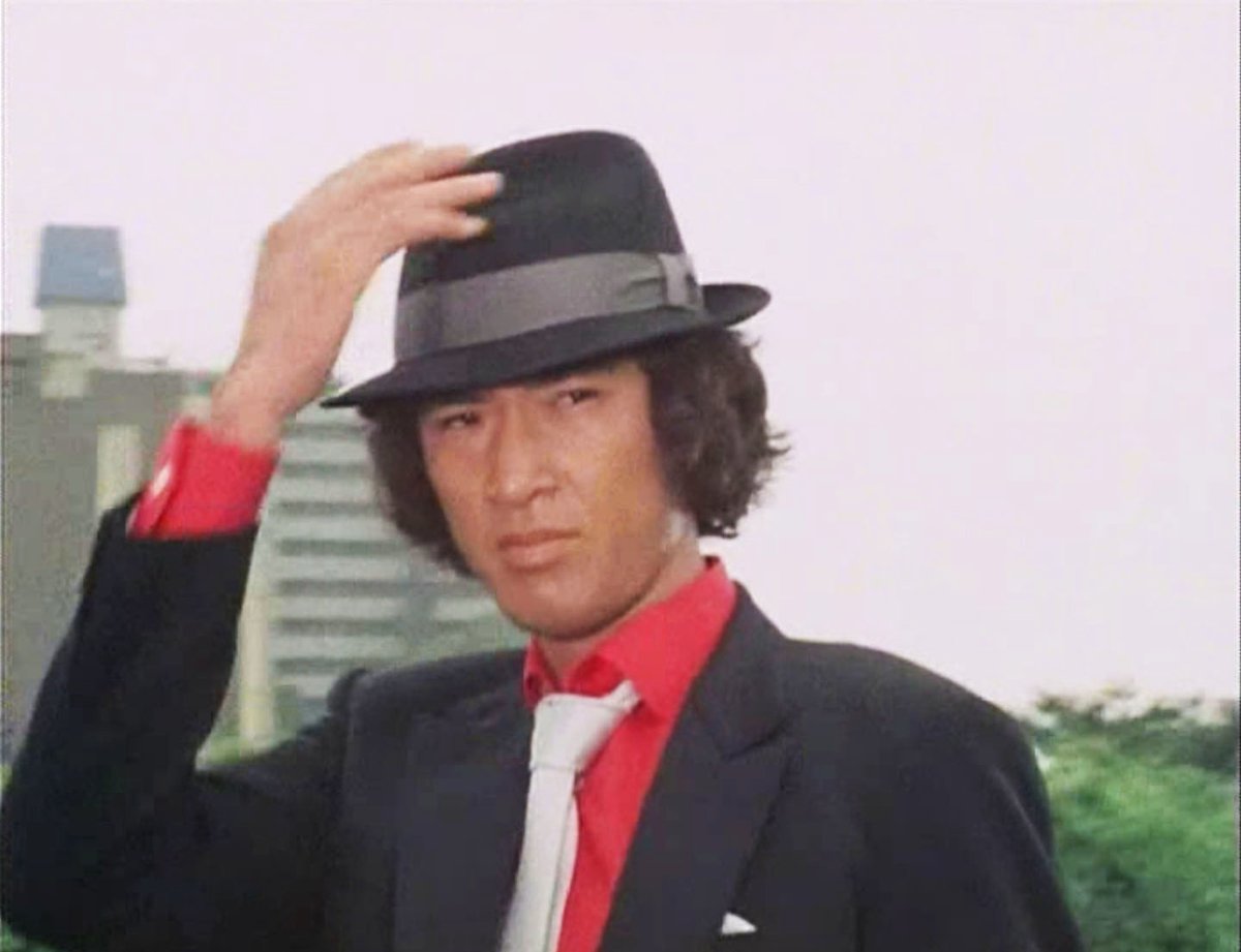 クレーの帽子を被った女性の絵、昔から、「探偵物語」の松田優作に