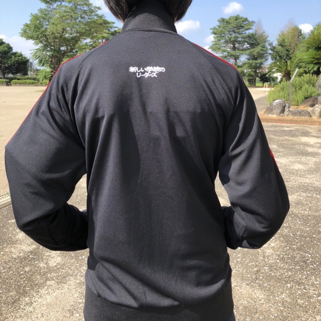 新グッズ「組体操ジャージ」の受注予約が開始しました！刺繍です