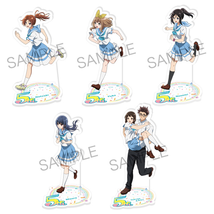 響け！ユーフォニアム 5周年記念商品】 「ミニアクリルスタンド【全19