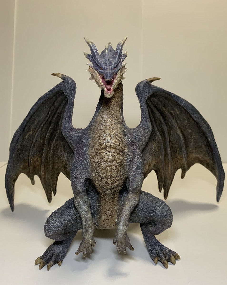 ミラボレアスのフィギュアを作りました。 自分好みにアレンジしてます