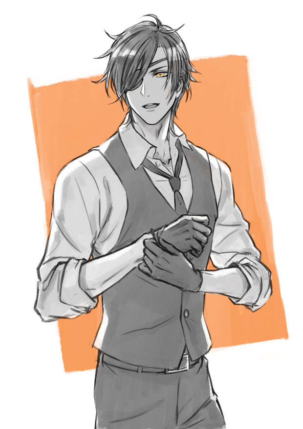 新たに沼入りをした刀剣乱舞より燭台切光忠さんらくがき