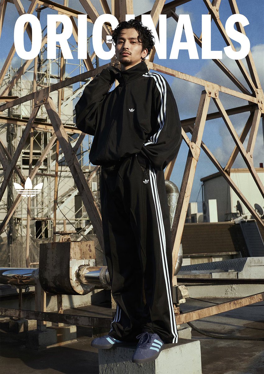 ADIDAS NEW GLOBAL CAMPAIGN ㅤ アディ鼻ピ常田が街に大量出現します
