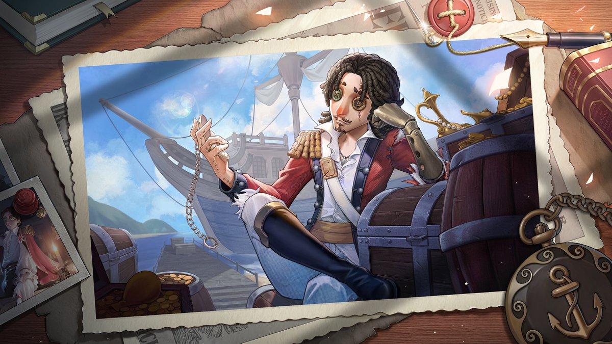 本日は一等航海士の誕生日。 ポケットから懐中時計を開く度 時針と分針