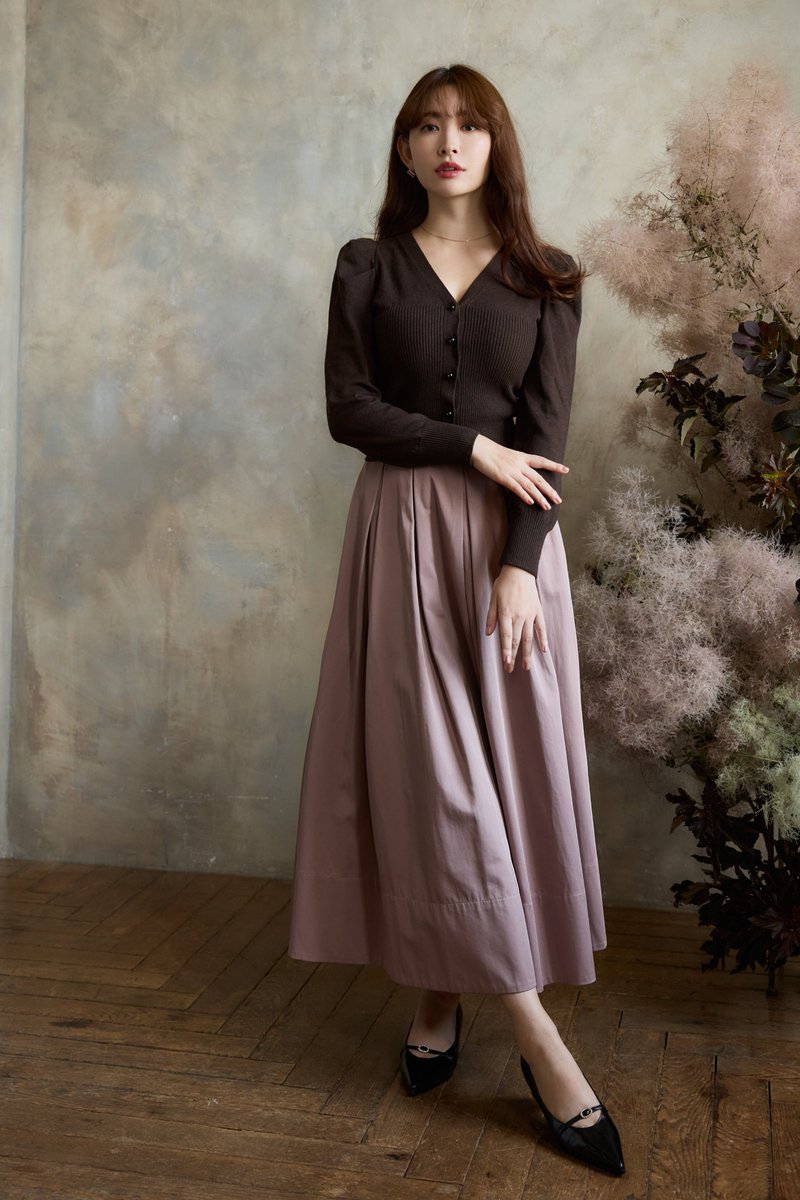 Saint-Michel Volume Skirt// エレガントなボリュームシルエットが