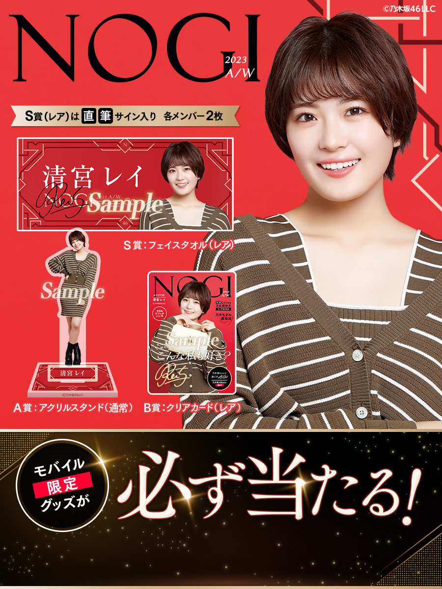 乃木坂MobileのぎBOX NOGI A/W 井上和 S賞 フォトTシャツ乃木坂46