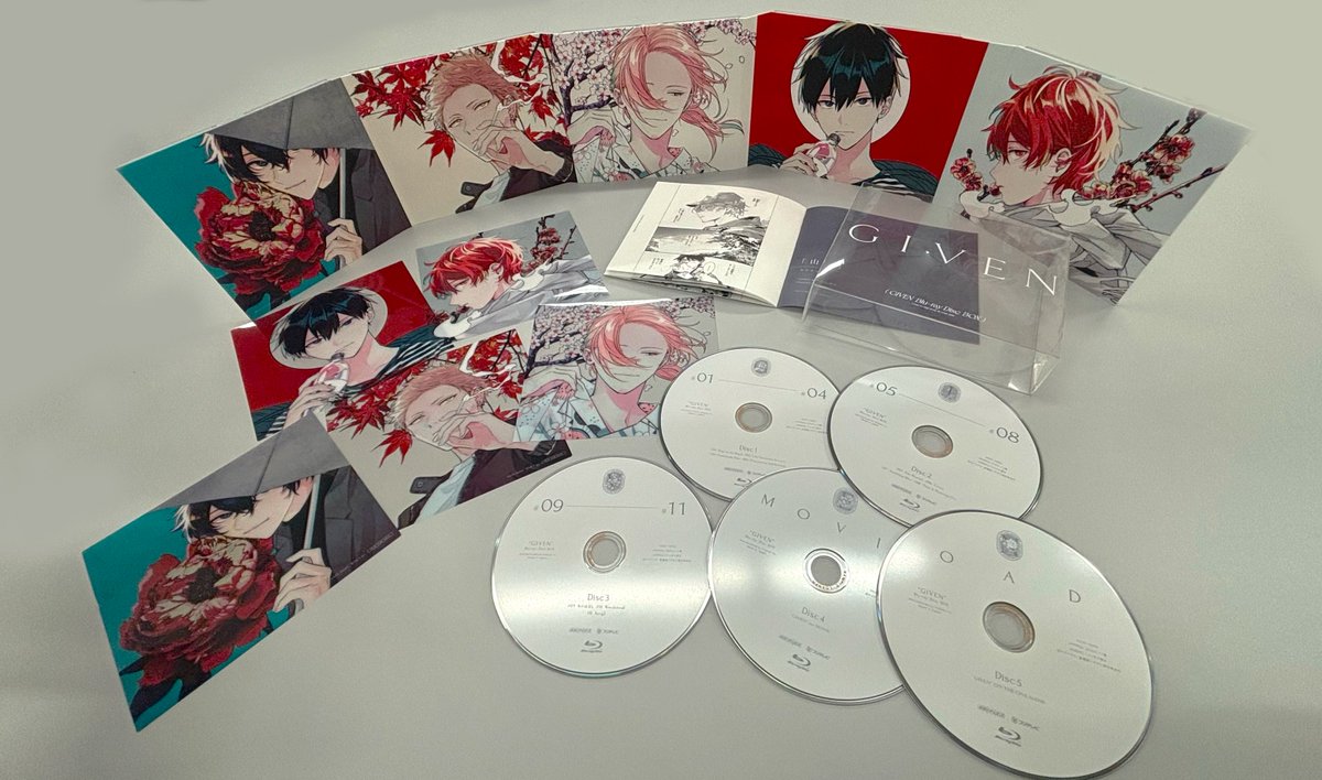 📢#ギヴン Blu-ray Disc BOX 🎉本日発売🎉 ＼ TVアニメ「ギヴン
