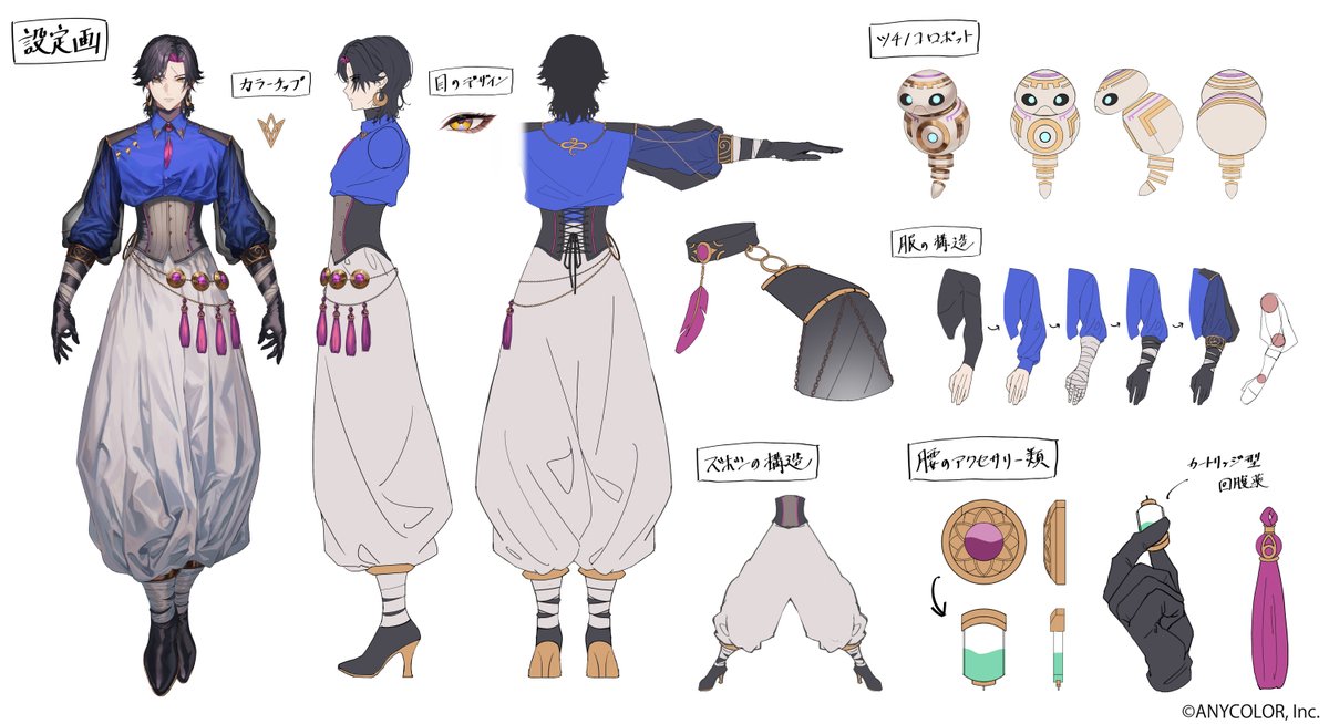 Reference Sheet】🧻 Name: Vezalius Bandage(ヴェザリウス バンデージ