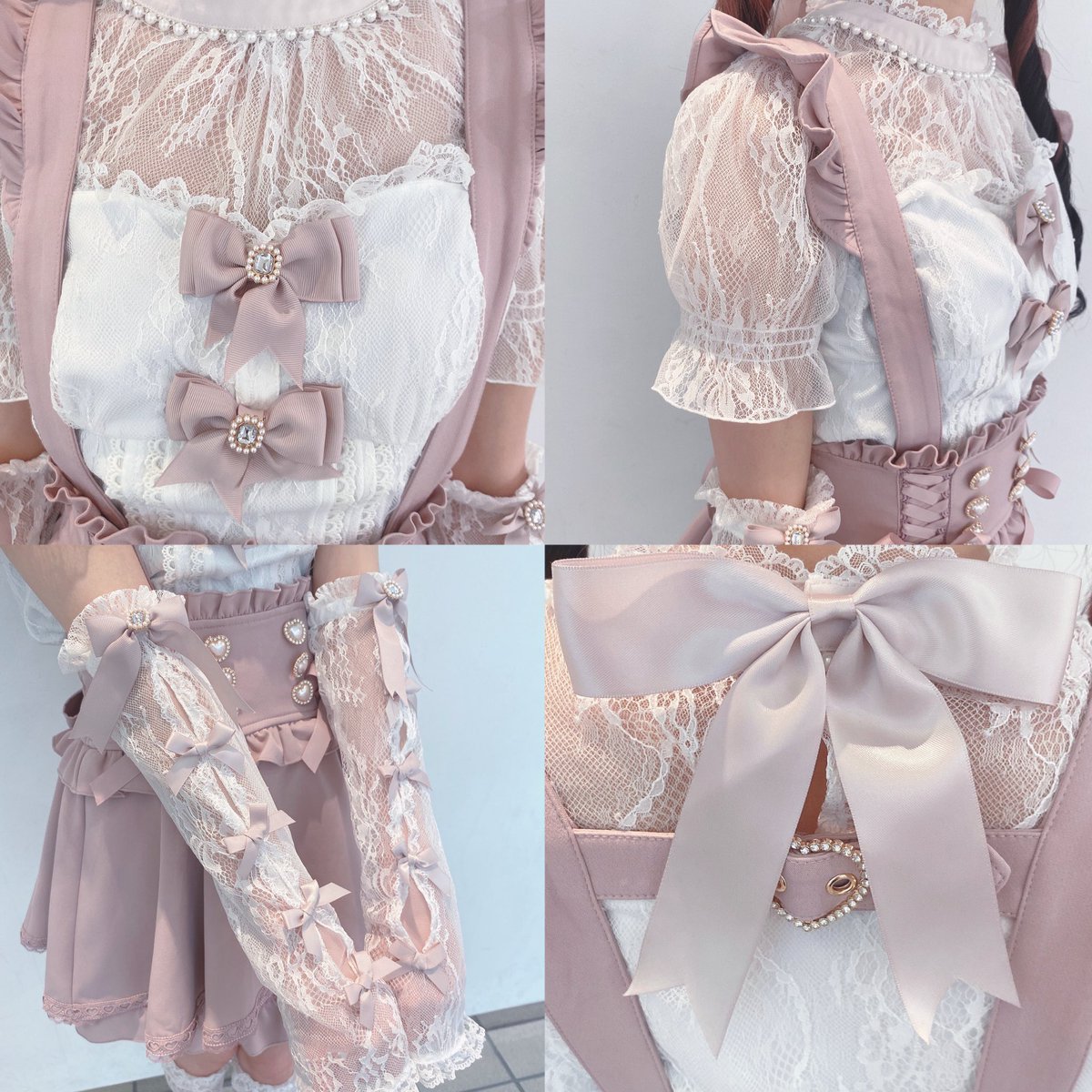 ͙*🍓LIZ LISA ラフォーレ原宿店🍓‧͙* たくさんリボンをあしらった