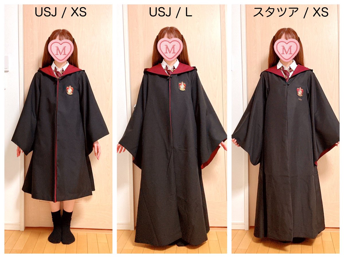 着画で比較してみました😌❤️ スタツアXSは5cmの厚底を履いてギリギリ