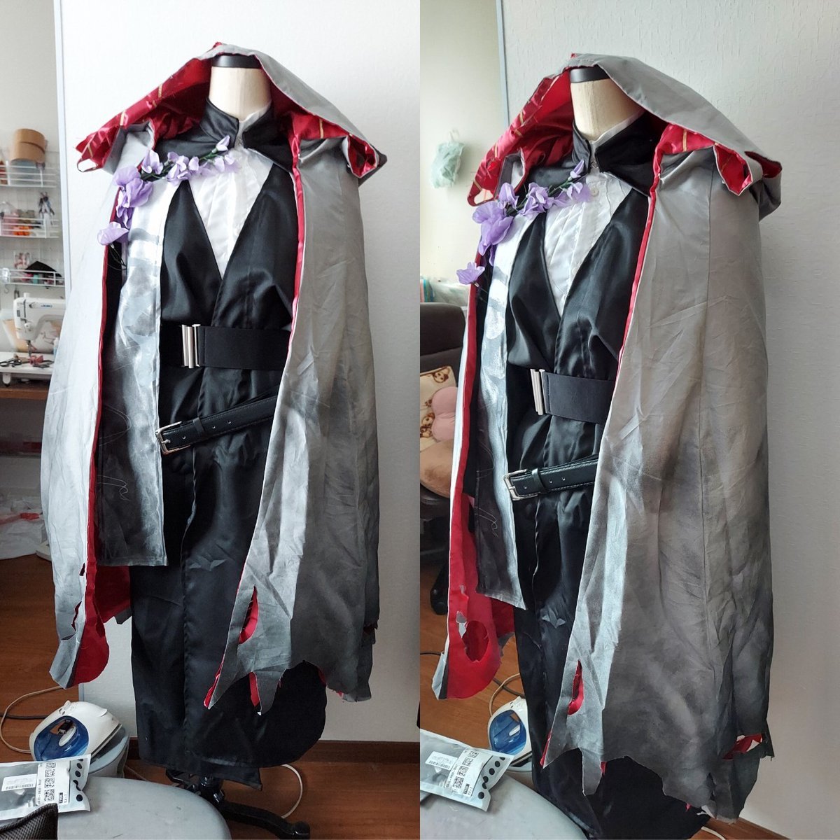 ❀コスプレ衣装❀ 虚空大戦、剣持刀也さんの教祖服制作しました！ 着