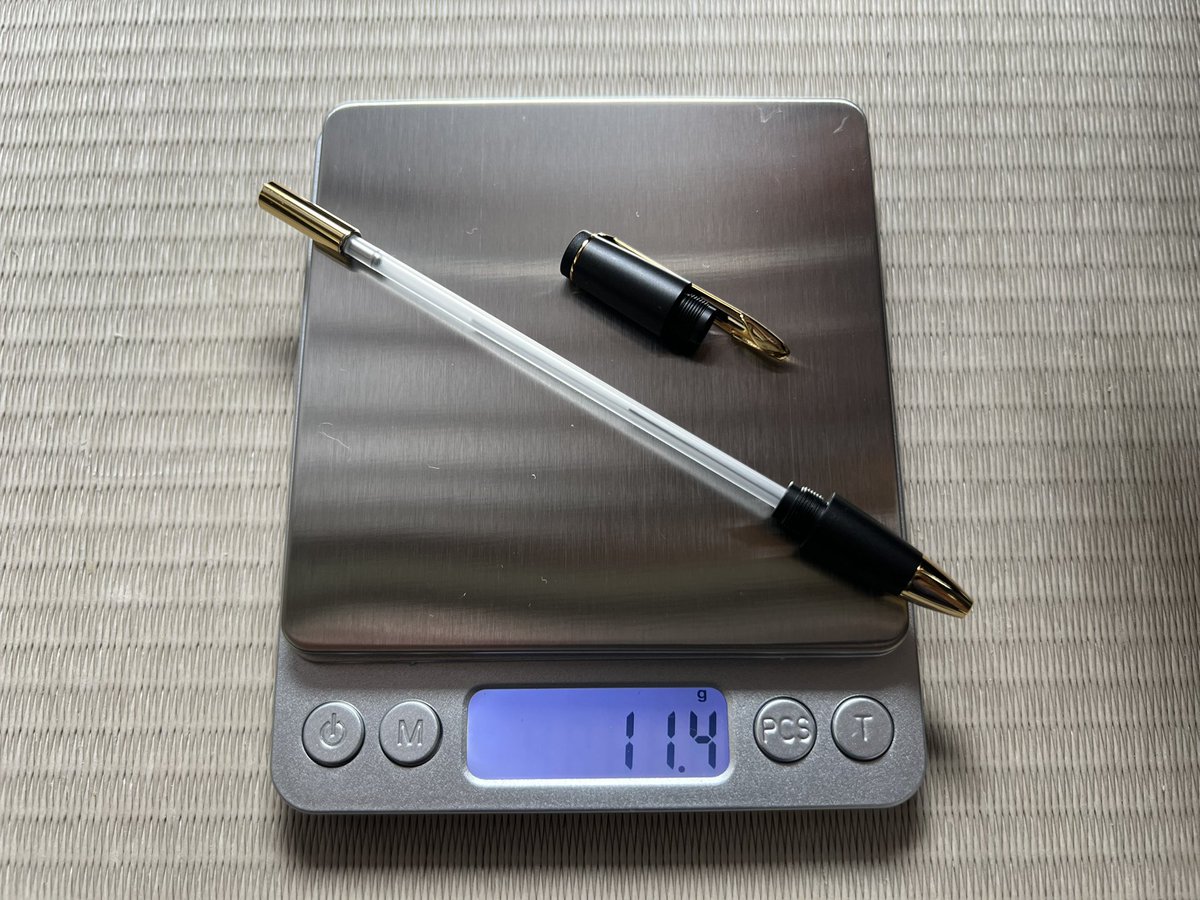 超重要】 シャーペン金具が軽くなります🖋️ ＊金具の素材変更となり