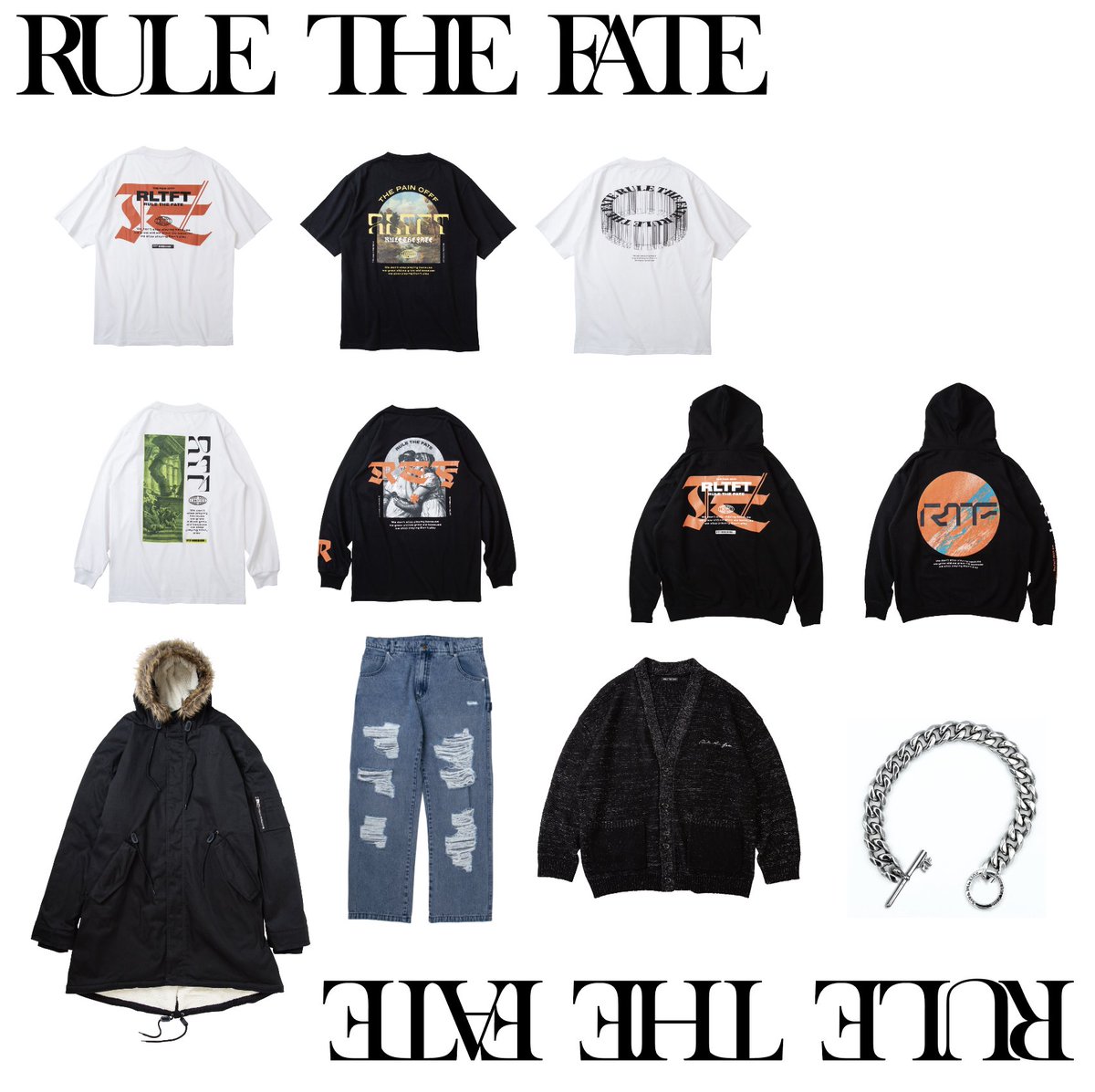 RULE THE FATE新作通販情報！ 本日21:00より新作通販がオープンします