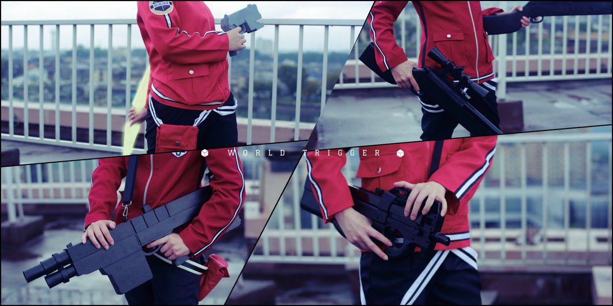 ⿴ コスプレ / Cosplay ワールドトリガー WT 嵐山隊 「 ── ここは