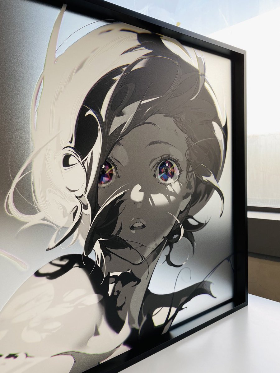 米山舞 高品質ポスター Aura Prints illume 併せて、明日からのAnico