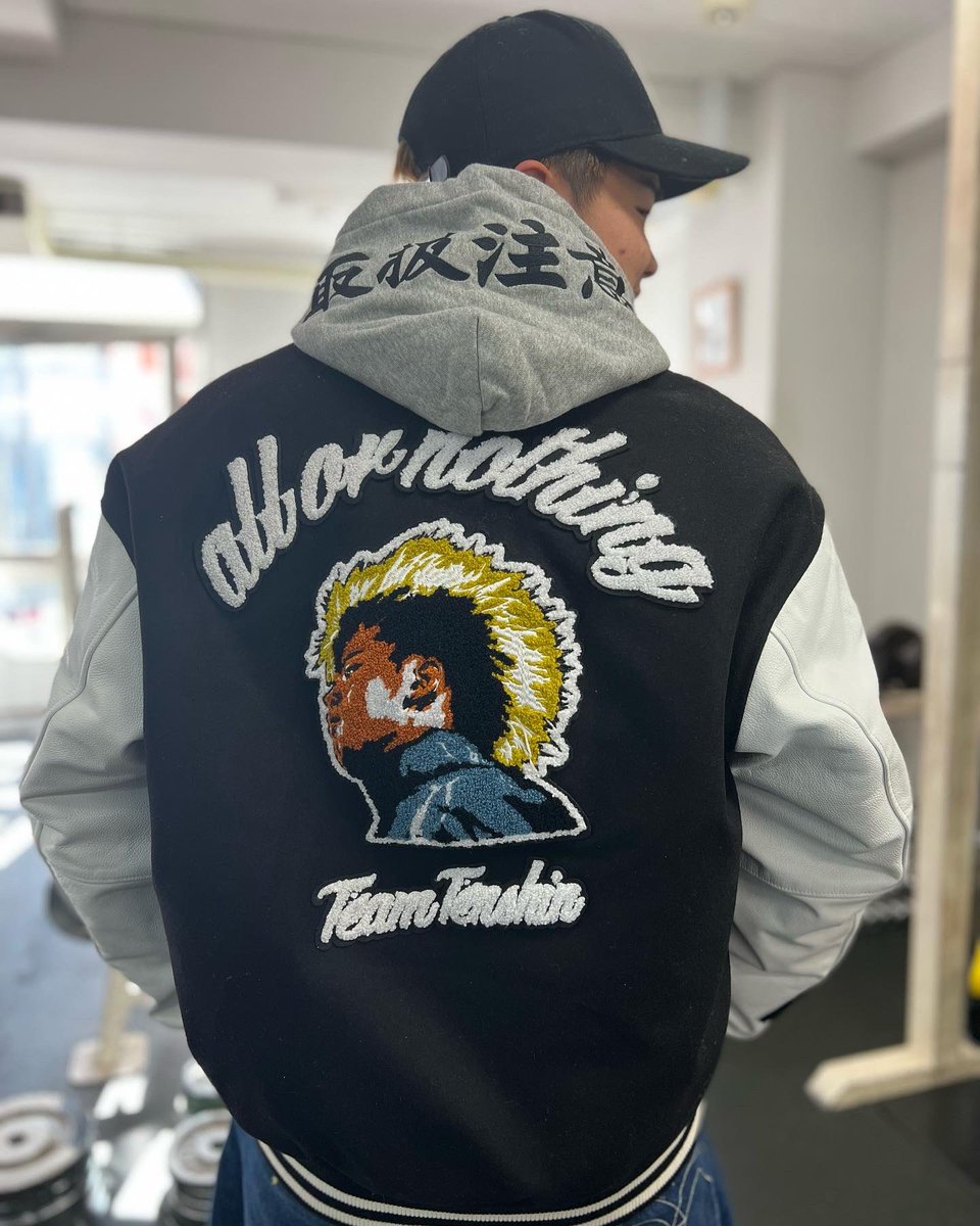 スタジャン作った🖤 購入はこちらから‼︎ RIZINの会場でも販売する