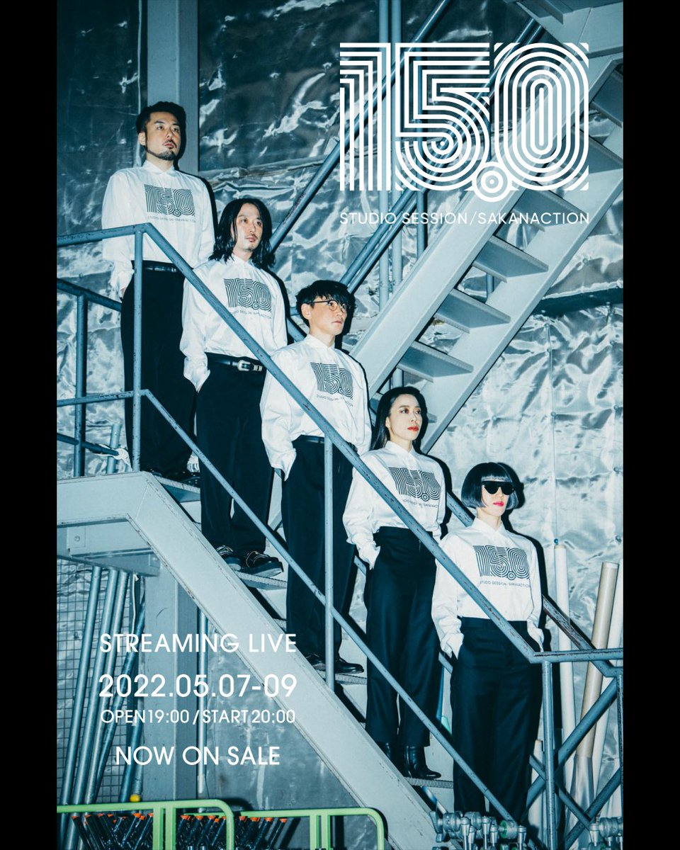 デビュー15周年記念 スタジオセッション 「15.0」 5/7(土)-5/9(月)の3