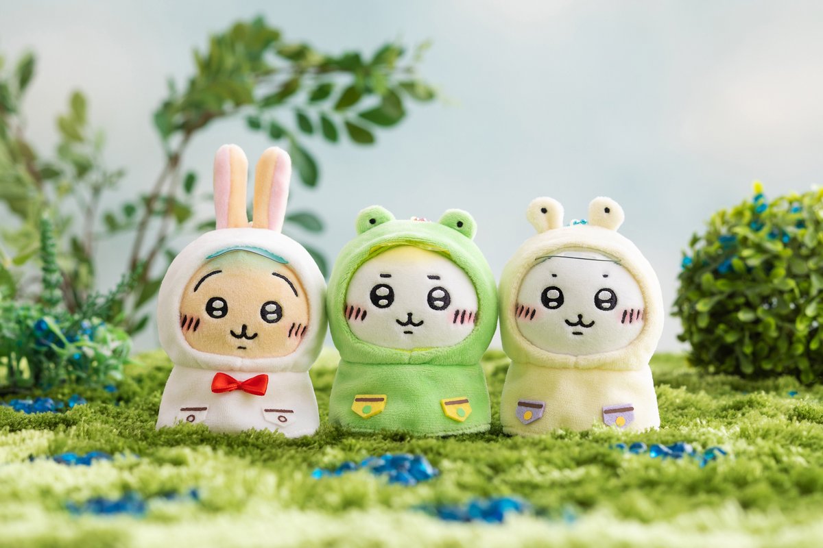 🌱新商品🌱 『雨の日！ぷちミニマスコット』 （#ちいかわ／#ハチワレ