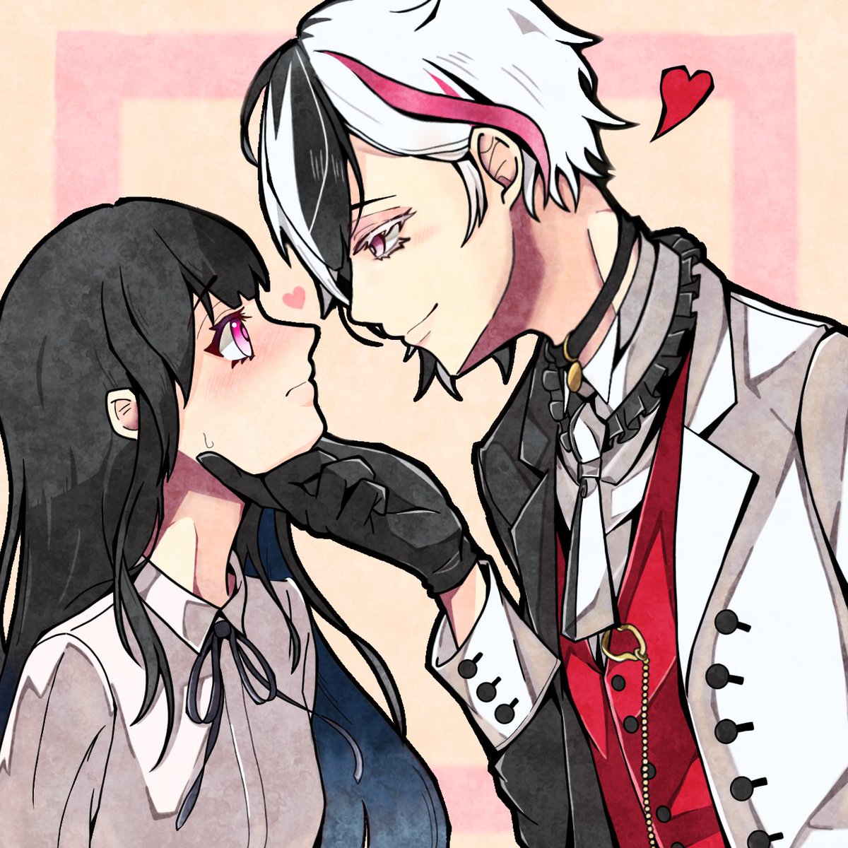 →♥←←← #イラスト #悪魔執事と黒い猫 #夢絵依頼