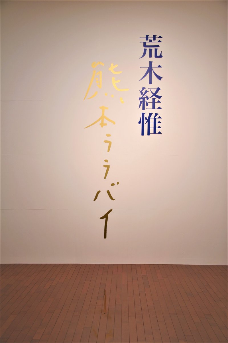 CAMKポスター大回顧展】 2008年、「荒木経惟 熊本ララバイ」では、2007