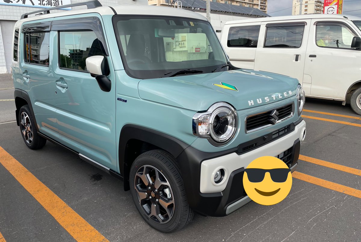 祝！！！！！！！！！ スズキ新型ハスラーXターボ オフブルー ソフト