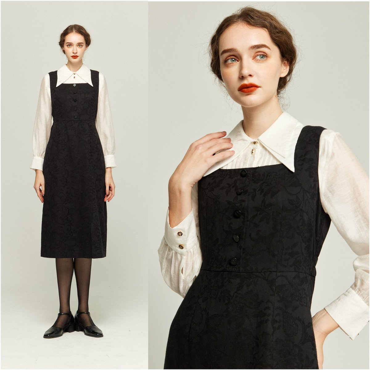 お箸はありますか？》 ▪️詳細 ・ジャケット＋ワンピースの