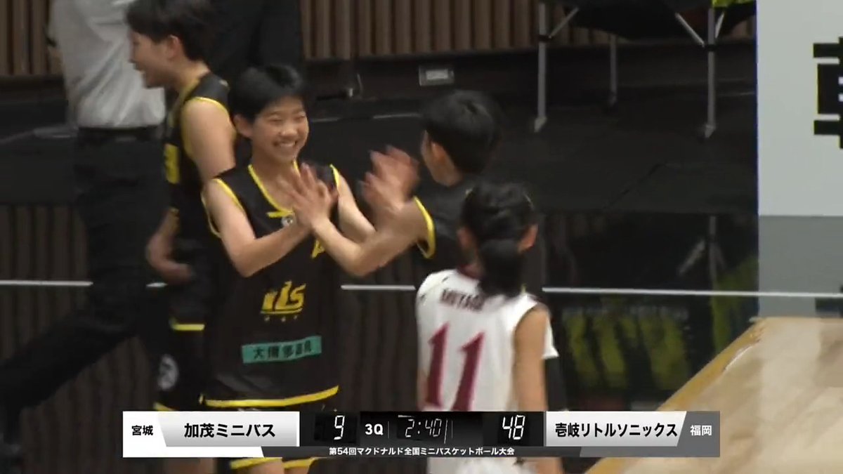 第54回マクドナルド全国ミニバスケットボール大会🏆 #バスケットLIVE