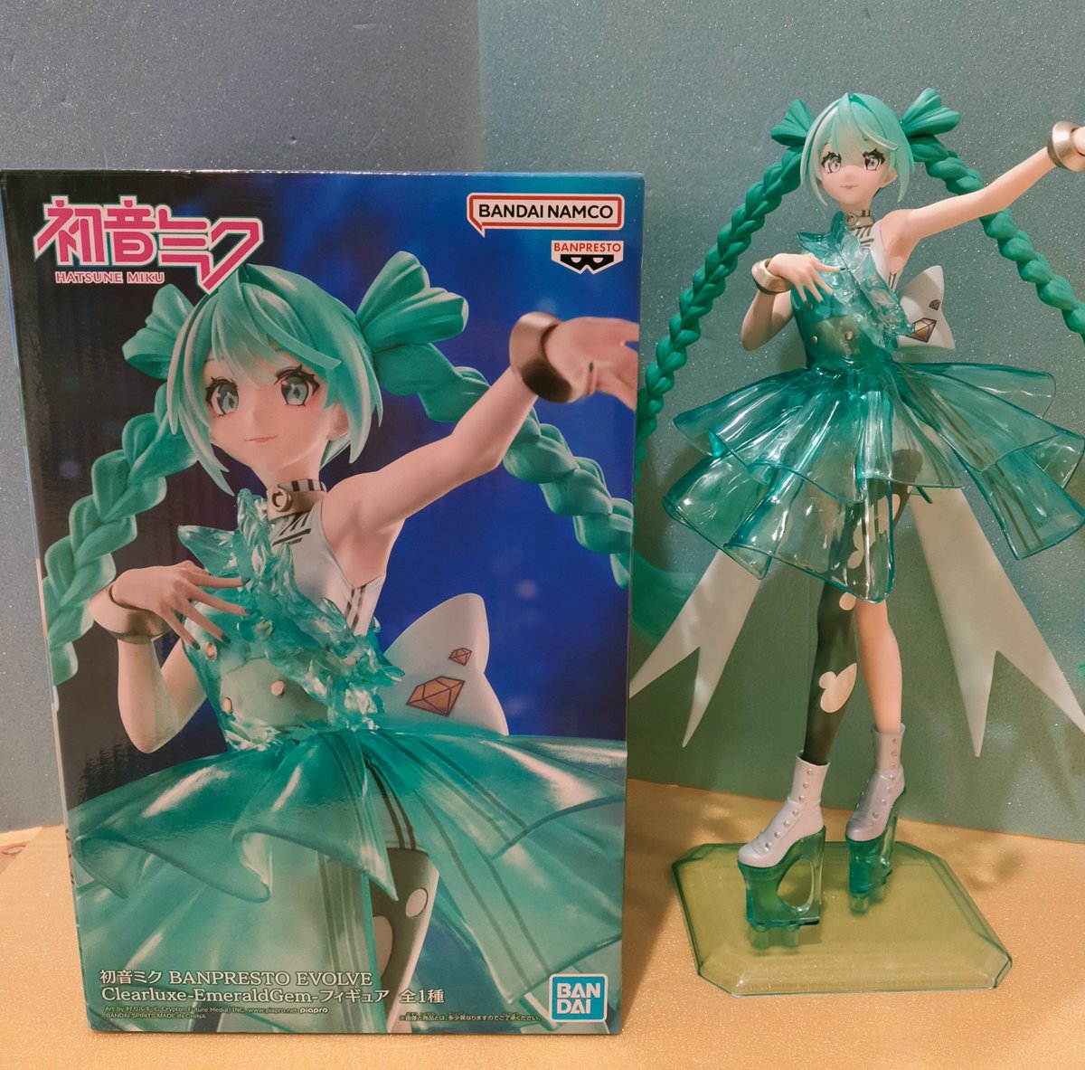 ✨景品入荷情報✨ 初音ミク BANPRESTO EVOLVE Clearluxe-EmeraldGem